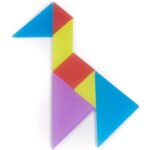 Joc Creativ Tangram Traditional Cu Piese Translucide MINILAND — изображение 2