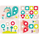 Joc Educativ Pentru Dezvoltarea Motricitatii Eco Suruburi Si Piulite MINILAND — изображение 2