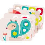 Joc Educativ Pentru Dezvoltarea Motricitatii Eco Suruburi Si Piulite MINILAND — изображение 3