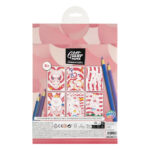 Carte de colorat si activitati Glitter Paper Colouring A4 6 in asort. Grafix — изображение 2