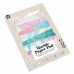 Bloc carton efect marmura A4 GRAFIX