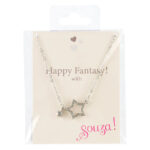 Colier inima, argintiu SOUZA