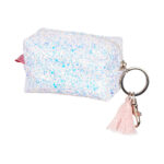 Portofel Lyna, white glitter SOUZA