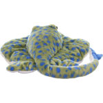Jucarie de Plus Manta Ray albastru 30 cm Wild Republic - imagine 2