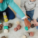 Joc Educativ Pentru Dezvoltarea Motricitatii Wood Stones MINILAND — изображение 3