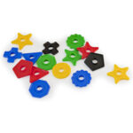 Numaratoare Abacolor Cu Forme Si Activitati MINILAND - imagine 2