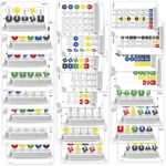 Numaratoare Abacolor Cu Forme Si Activitati MINILAND - imagine 3