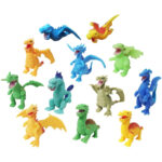 Figurina surpriza elastica, Dragon, Sbabam - imagine 2