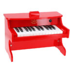Piano Rosu din lemn 18 clape 32х29х21 VILAC