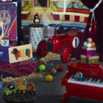 Piano Rosu din lemn 18 clape 32х29х21 VILAC - imagine 4