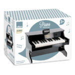 Piano Negru din lemn 18 clape 32х29х21 VILAC - imagine 3