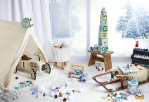 Piano Negru din lemn 18 clape 32х29х21 VILAC - imagine 4