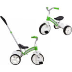 Bicicleta cu trei roti Elite+ Green (verde) Qplay - imagine 4