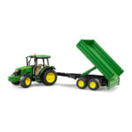 Tractor John Deere 5115M cu remorca - Bruder — изображение 4