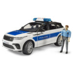Vehicul de politie Range Rover Velar cu ofiter de politie Bruder