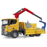 Camion Scania cu brat Bruder