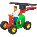 Constructor cu Rotor Solar si cilindru Pneumatic 5+ FischerTechnik - imagine 2