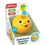 Jucarie muzicala Kolobok amuzant AZBUKVARIK