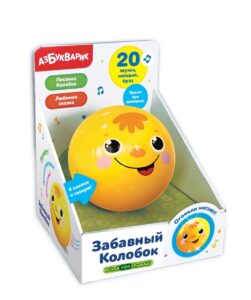 Jucarie muzicala Kolobok amuzant AZBUKVARIK