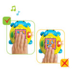 Jucarie Primele cunostinte cu un arici (galben) AZBUKVARIK - imagine 5