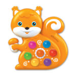 Jucarie muzicala Veverita (Veselushki) AZBUKVARIK - imagine 2