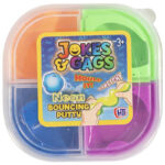 Plastilina saritoare Neon Bouncing Putty HTI