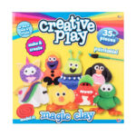 Set de creatie cu plastilina Magic Clay Set HTI