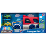 Masina Transporter si 2 masini Tiny Teamsterz HTI - imagine 4