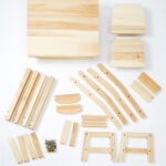 Set pentu copii Masa + 2 scauni din lemn Melissa and Doug — изображение 5