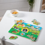 Puzzle din lemn Animale De Companie, 8 buc Melissa and Doug — изображение 3