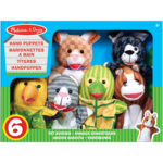 Set marionete mina Animale De Companie Melissa and Doug