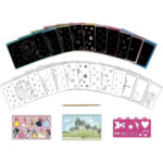 Set creativ caiet de razuit Princess TOTUM — изображение 3