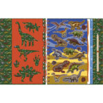 Set creativ caiet de razuit cu dinozauri TOTUM — изображение 3