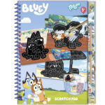 Set creativ caiet de razuit Bluey TOTUM