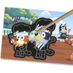 Set creativ caiet de razuit Bluey TOTUM — изображение 3