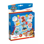 Set creativ 2 in 1 cu figurine din ipsos Paw Patrol TOTUM