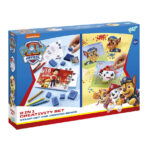 Set creativ 2 in 1 cu margele de calcat Paw Patrol TOTUM