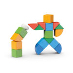 Cuburi magnetice Magicube 4 forme ,25 buc GEOMAG — изображение 5