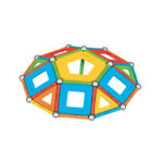 Set constructor Panouri Supercolor Reciclate 78buc GEOMAG - imagine 4