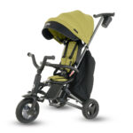 Bicicleta pleabila cu trei roti Nova+ Rubber Military Green (verde) Qplay