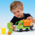 Joc de construit autogunoiera 23.5cm Ecoiffier - imagine 3