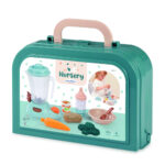 Mancare p/u papusi in valiza retro 12 accesorii Ecoiffier