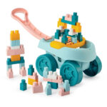 Joc de construit in carucior cu 40 cub Ecoiffier