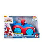 Vehiculul cu figurina Spidey Flash N' Dash Web Crawler JAZWARES — изображение 4