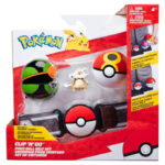 Set de joc POK Clip n Go Poke Ball Belt w15 in asort. POKEMON JAZWARES — изображение 3