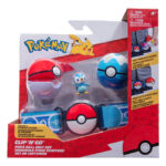 Set de joc POK Clip n Go Poke Ball Belt w15 in asort. POKEMON JAZWARES — изображение 4
