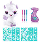 Set de creatie Airbrush Plush Unicorn Glow in the dark 25 cm. Canal Toys - imagine 3