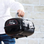 Tolocar Scuter p/u copii rosu cu portbagaj 18+luni Smoby - imagine 6