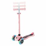 Trotineta PRIMO LIGHTS V2 Pastel Pint/Corail Pink GLOBBER - imagine 3