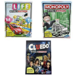 Joc de masa in asort. Monopoly, Cluedo, The Game of Life Editia rivalilor Gaming HASBRO